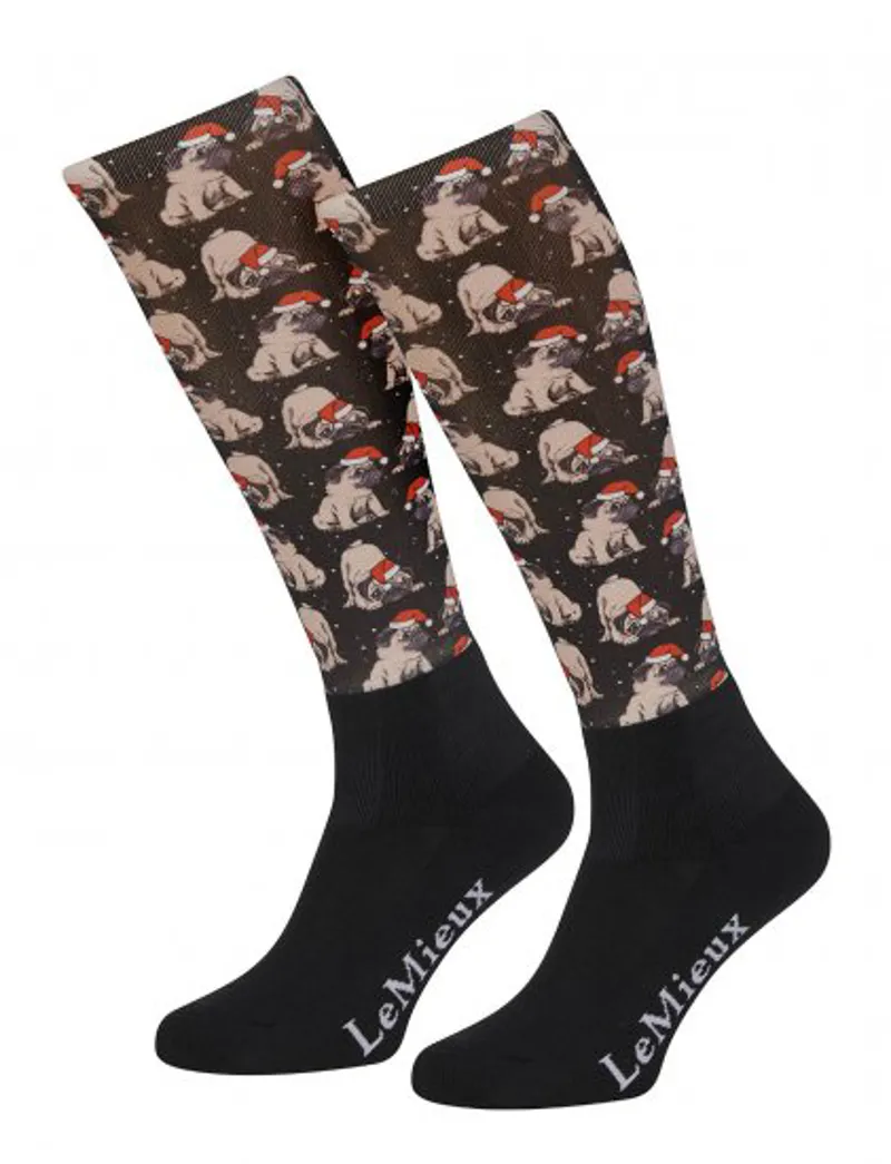 LeMieux Footsies Kids Socks - Pug